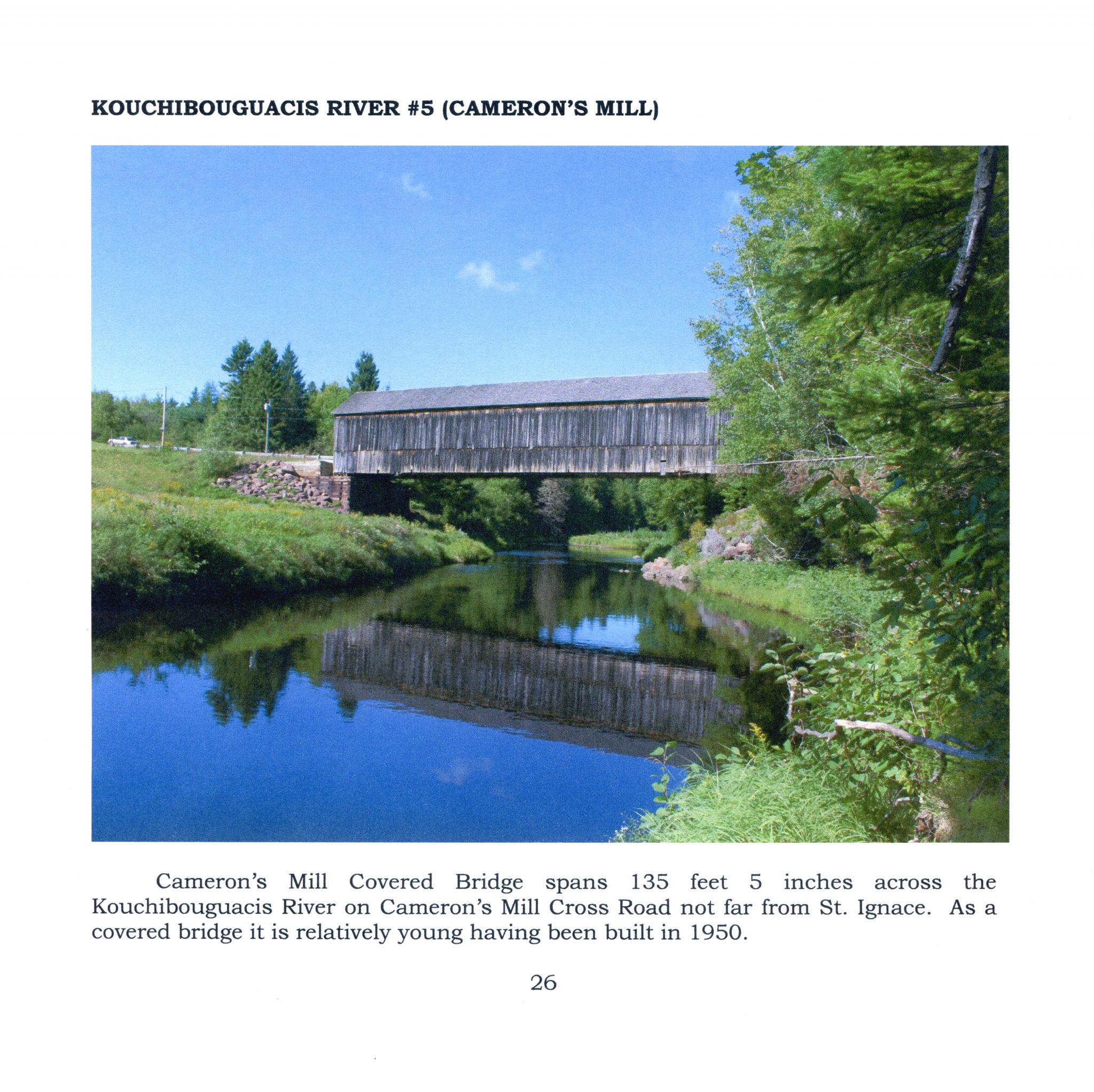 A Photo Tour of the Covered Bridges of New Brunswick