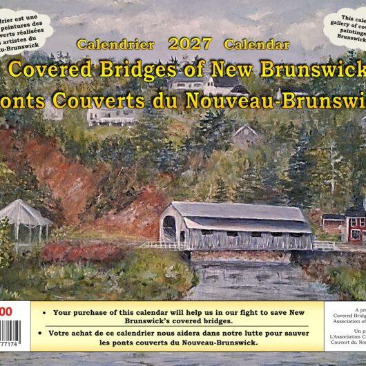 2027 COVERED BRIDGE CALENDAR